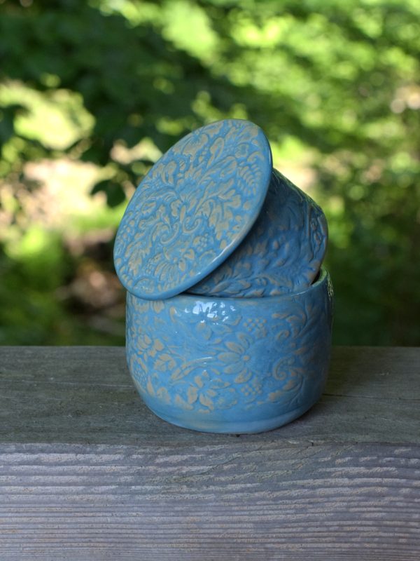 Maselniczka wodna (French butter dish) . - obrazek 4