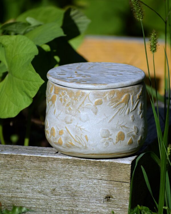 Maselniczka wodna francuska (French butter dish). "Zielna". - obrazek 2