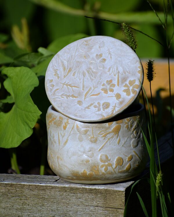Maselniczka wodna francuska (French butter dish). "Zielna". - obrazek 3
